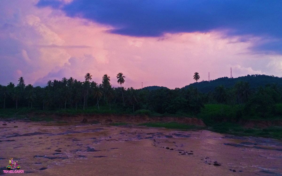 Pinnawala River Sunset