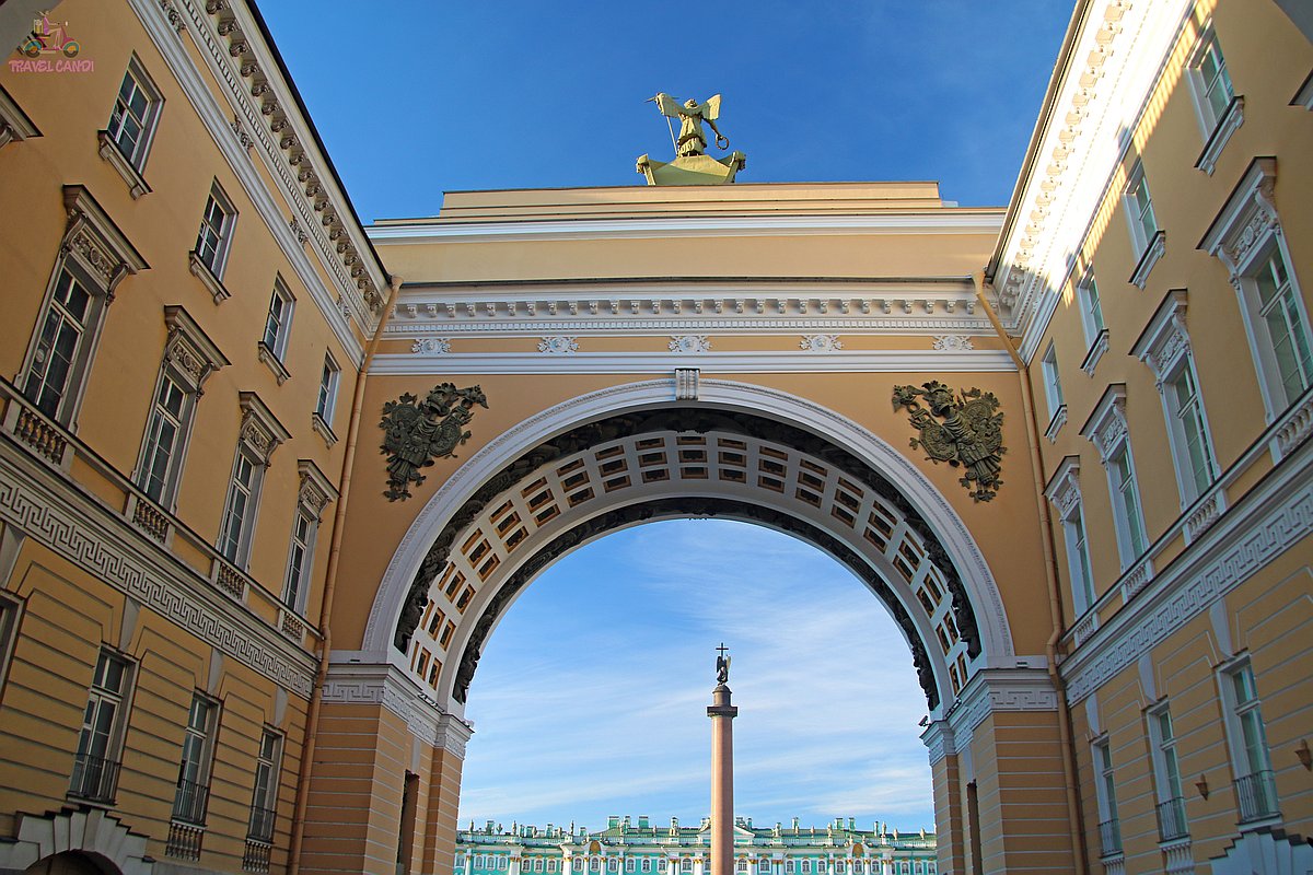 Russia Winter Palace Entrance