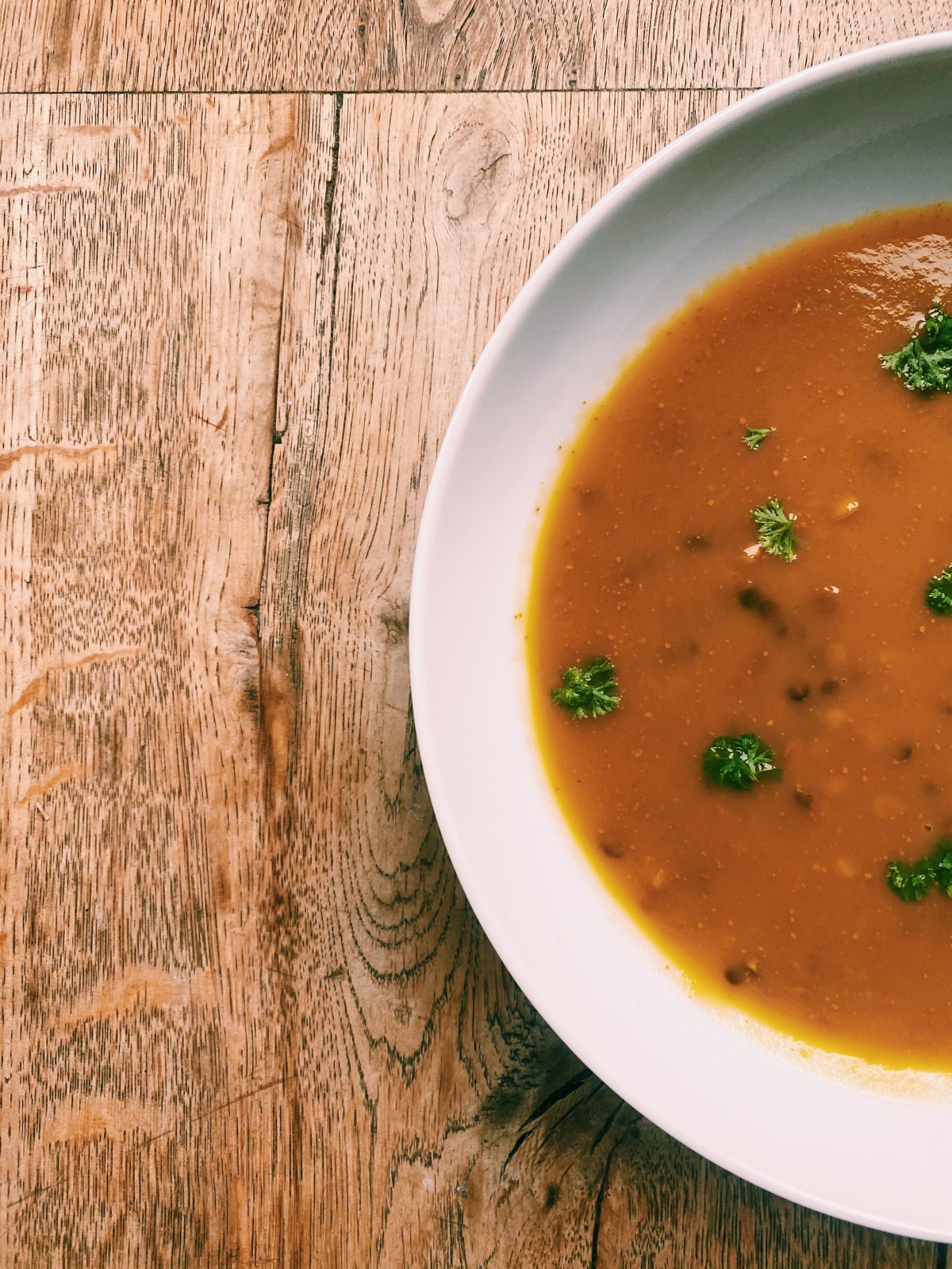 Carrot and Lentil Soup
