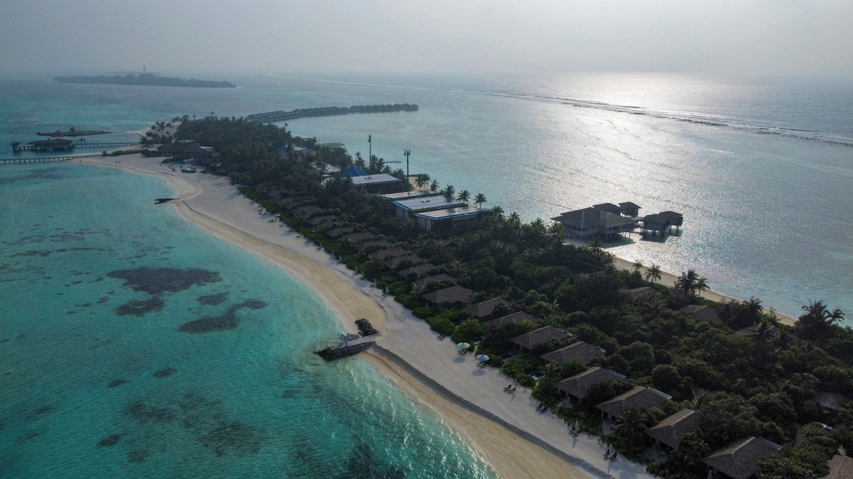 Le Meridien Resort Drone View Sunrise