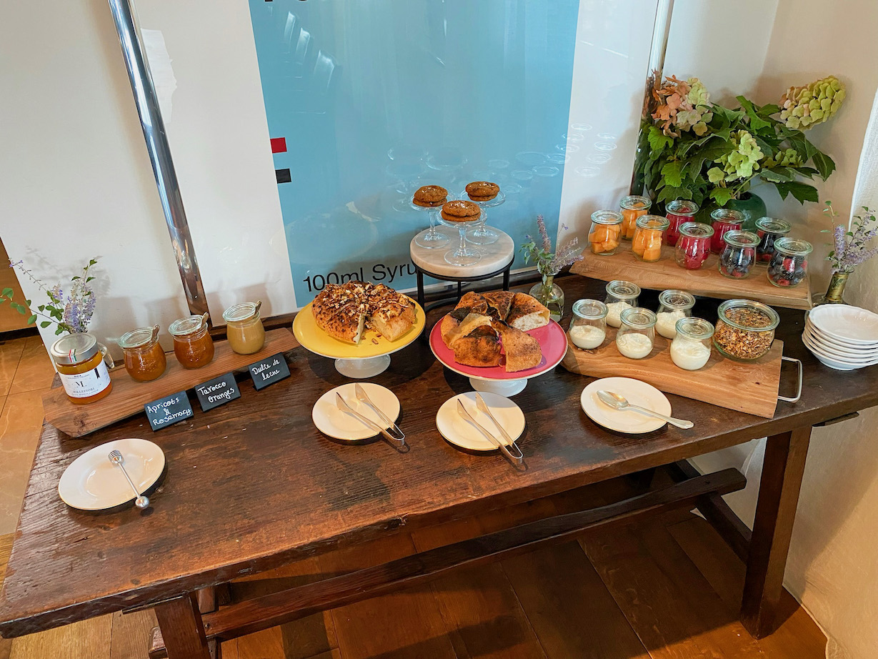 Casa Maria Luigia Breakfast Table