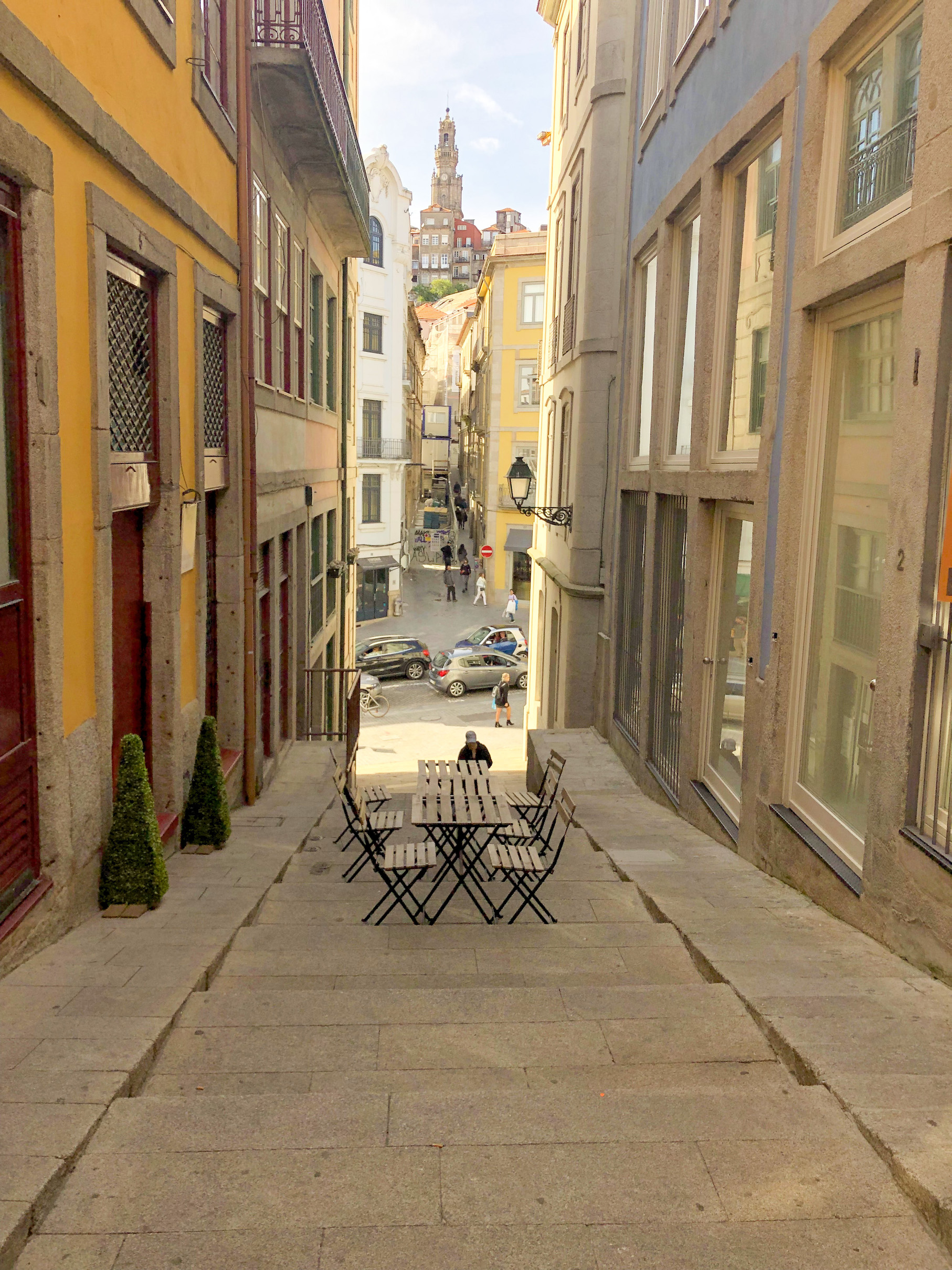 Porto Alley with Table Setup