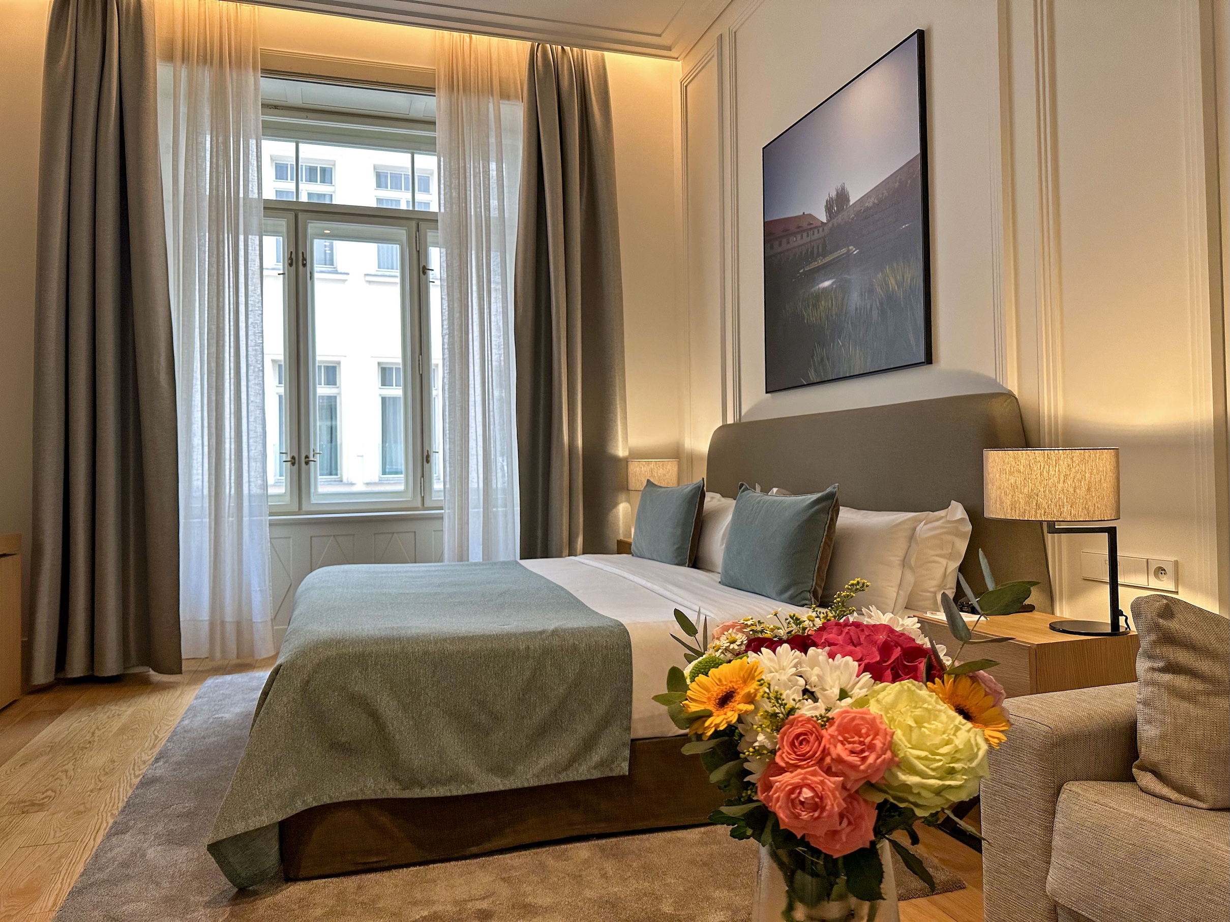 Boho Hotel Prague Room Flowers
