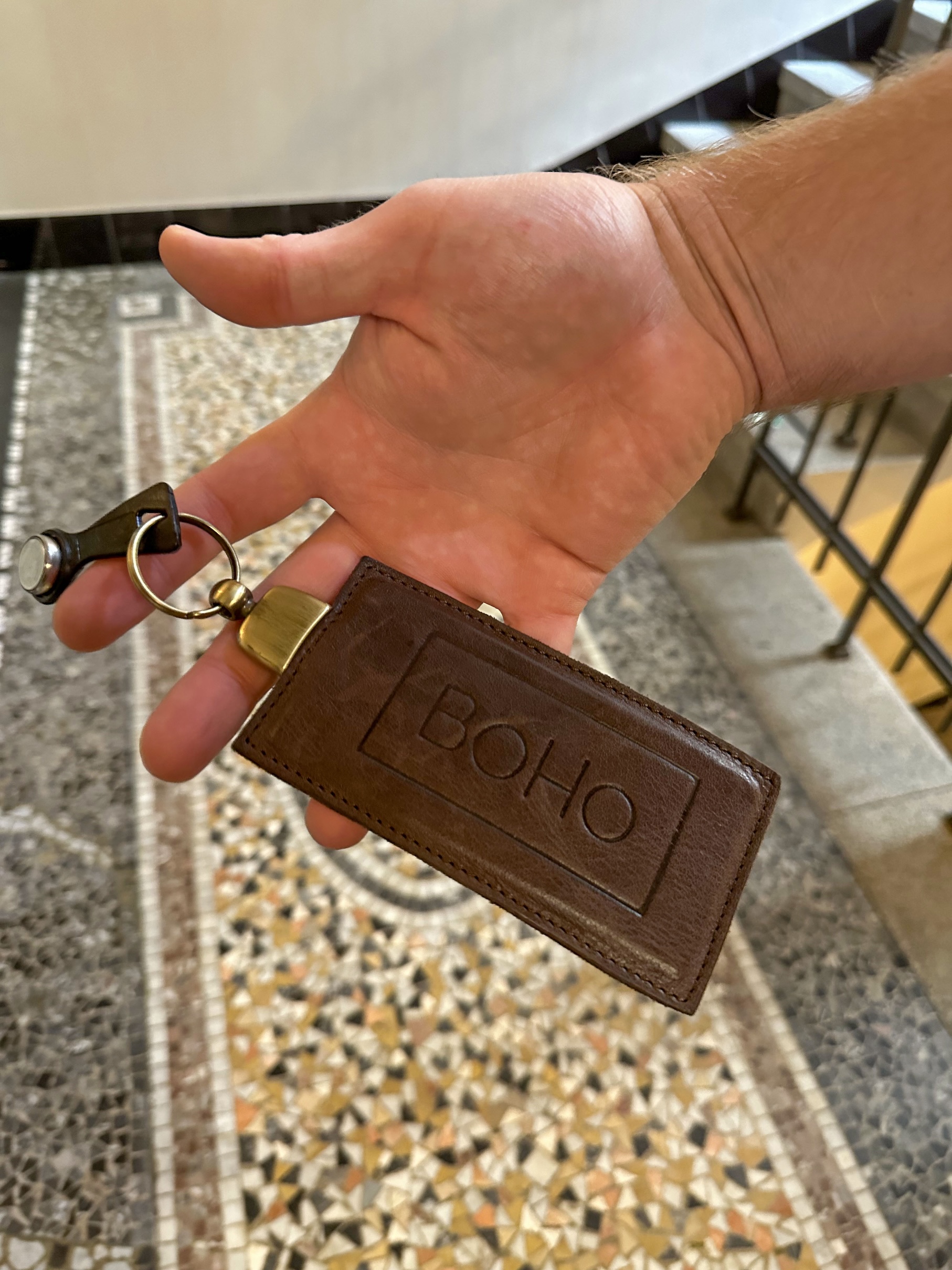 Boho Hotel Room Key