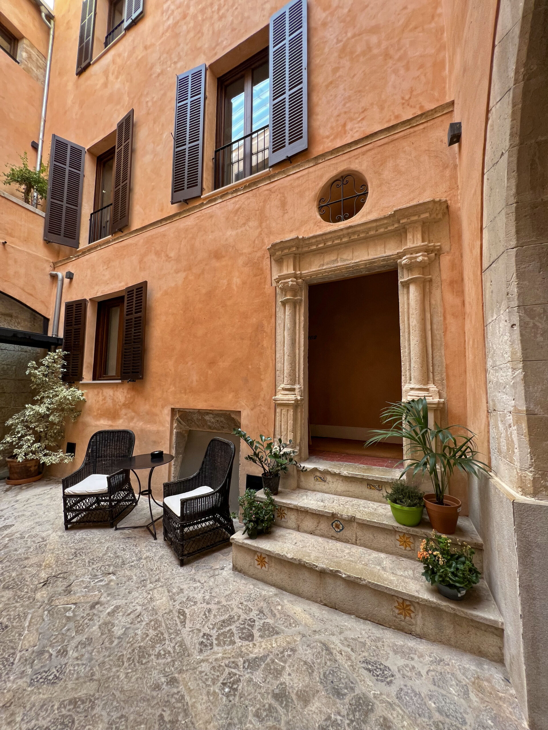 Posada Mallorca Courtyard